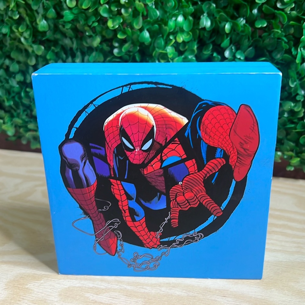 Marvel Spider-Man Wood Art